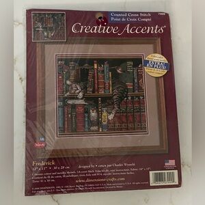 CREATIVE ACCENTS Charles Wysocki FREDERICKS Criss-Stitch Kit